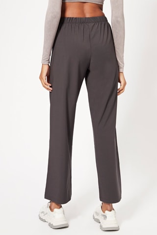 Pantalon fluide taille haute - Anthracite