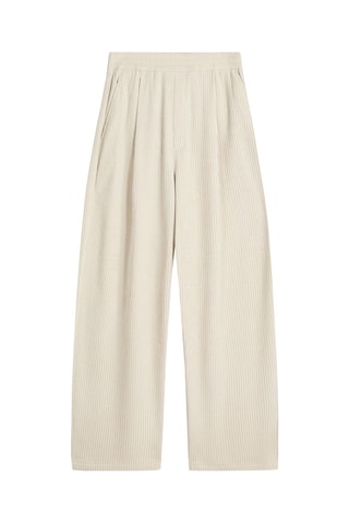 Pantalon en velours - Ecru