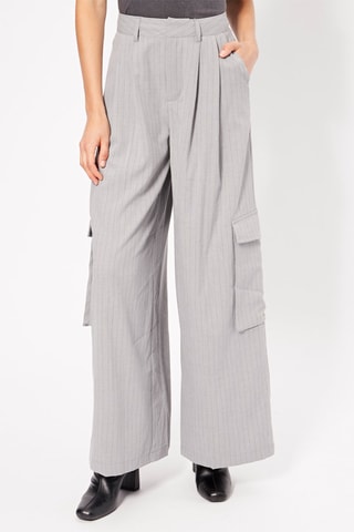 Pantalon cargo - Gris