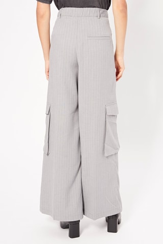 Pantalon cargo - Gris