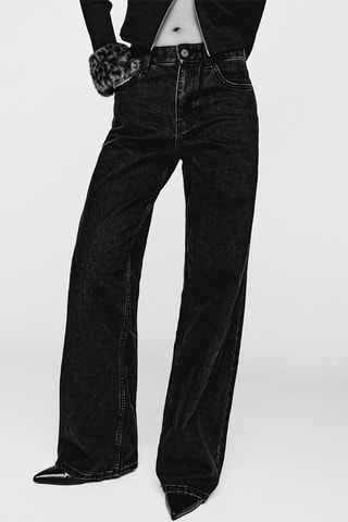 Jean wide legs - Noir