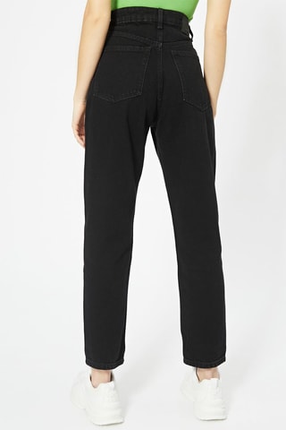 Jean mom taille haute Noir