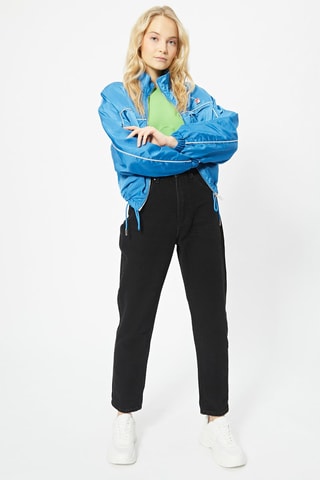 Jean mom taille haute Noir