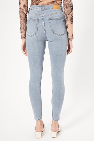 Jean skinny taille haute Ciel