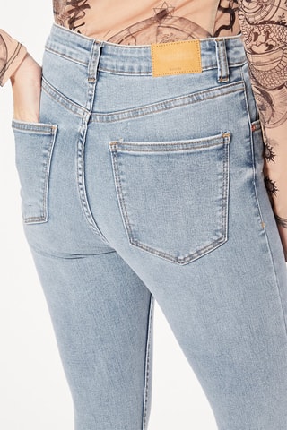 Jean skinny taille haute Ciel