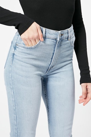 Jean skinny taille haute Ciel