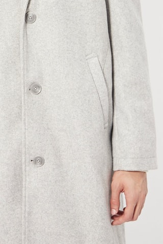 Manteau - Gris clair chiné