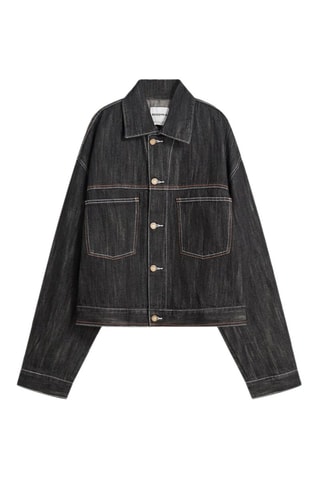 Veste en jean - Noir