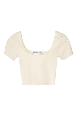 Crop top - Ecru