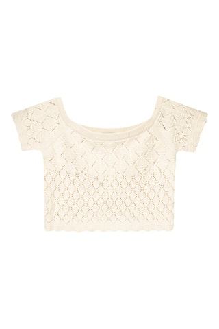 Crop top - Ecru