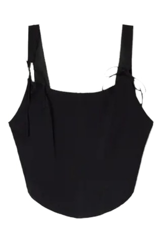 Crop top - Noir