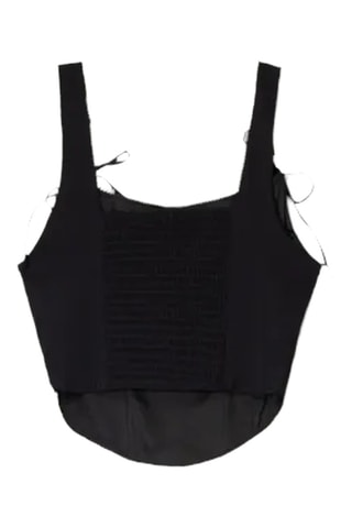 Crop top - Noir