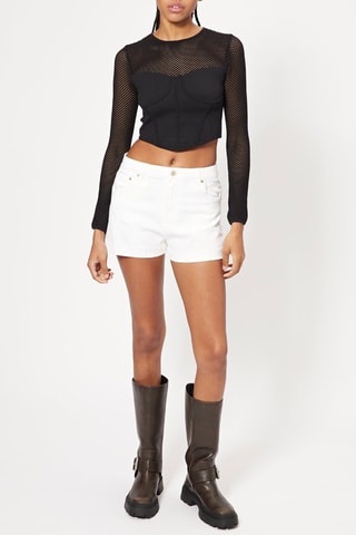Crop top - Noir