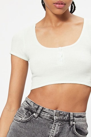 Crop top - Blanc