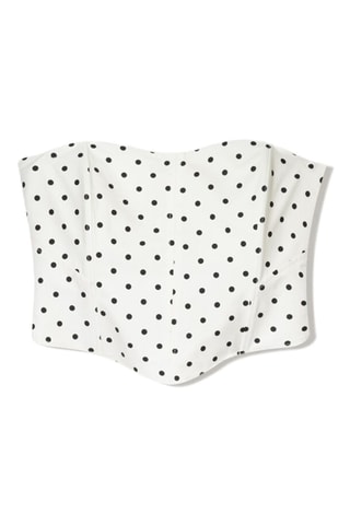 Top bustier - Ecru