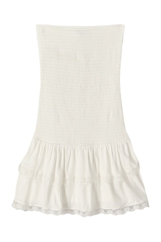 Robe bustier - Blanc