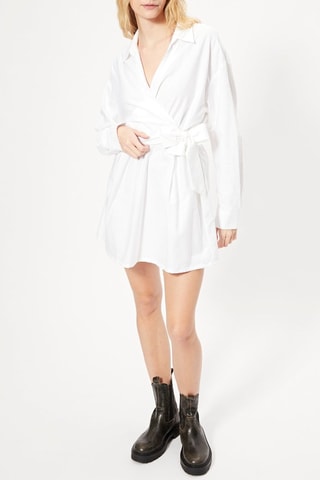 Robe patineuse Blanc