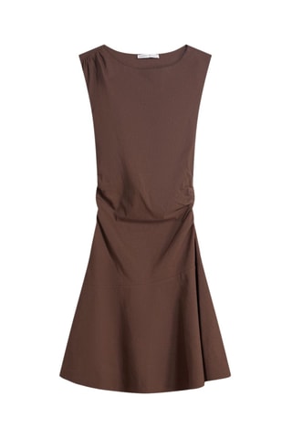 Robe trapèze - Marron
