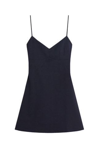 Robe trapèze - Bleu marine