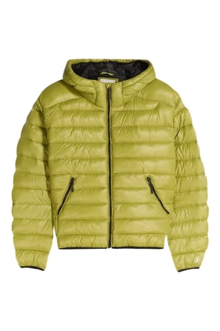 Doudoune à capuche - Vert citron