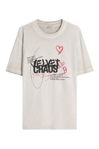 T-shirt - Gris clair