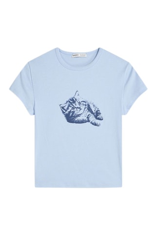 T-shirt - Bleu clair