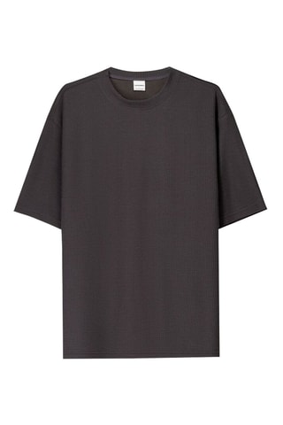 T-shirt relaxed - Taupe