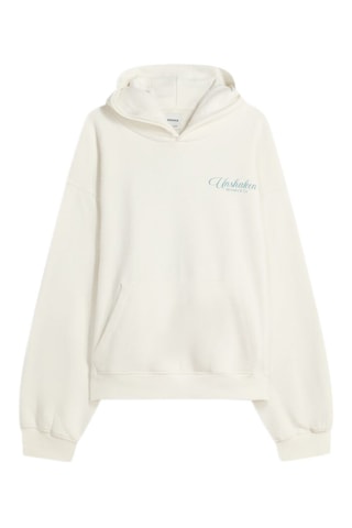 Sweat à capuche - Ecru