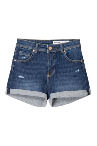 Short en jean - Bleu marine