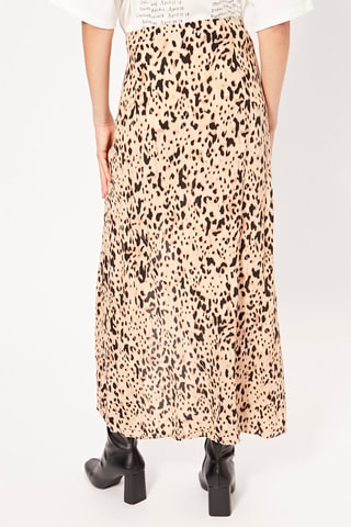 Jupe midi - Beige