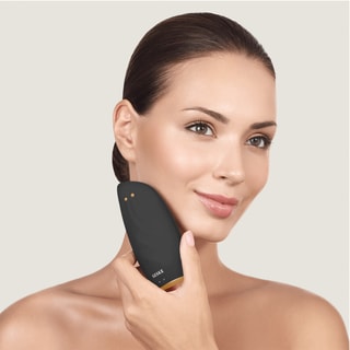 Brosse nettoyante sonique thermique & liftante - SmartSonic 8-en-1 - Visage - Noir
