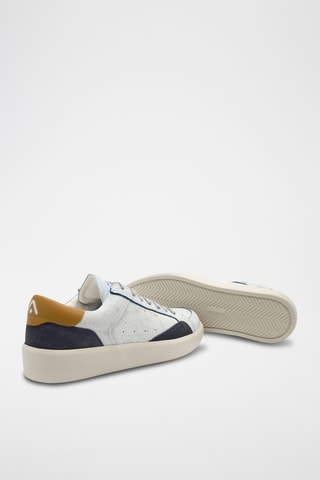 Leren Sneakers - Blauw