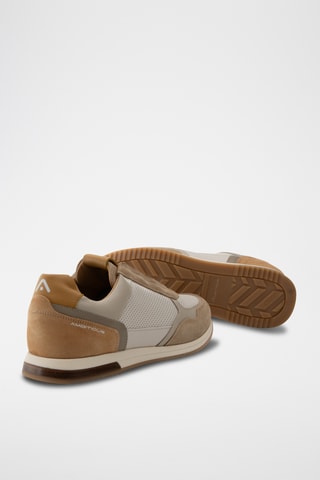 Baskets en cuir - Beige