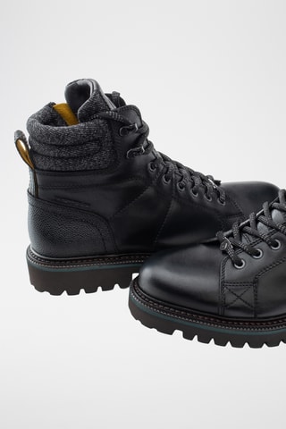 Boots en cuir - Noir