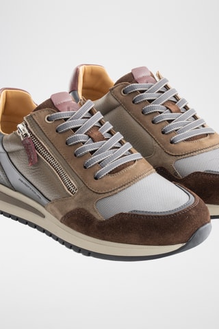 Leren Sneakers - Bruin