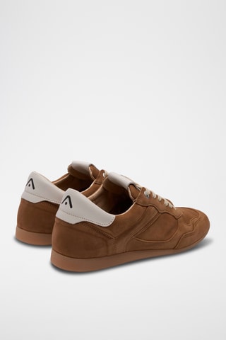Baskets en nubuck - Marron