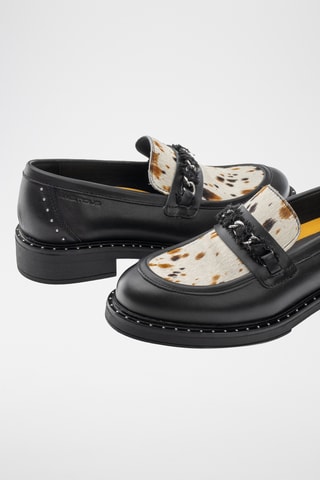 Leren Mocassins - Zwart