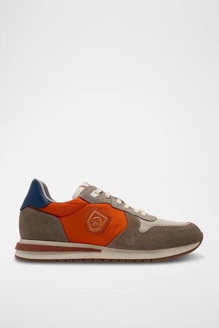 Nubuck Sneakers - Beige