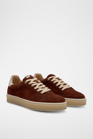 Baskets en nubuck - Marron