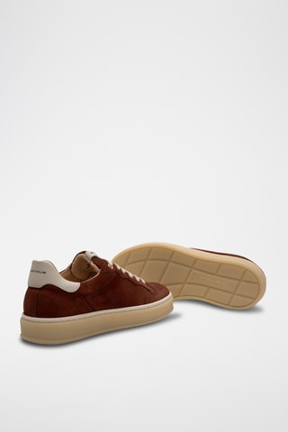 Baskets en nubuck - Marron