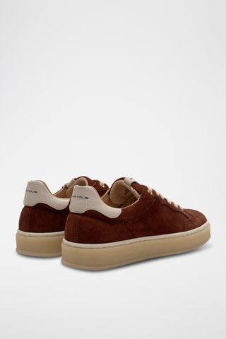 Baskets en nubuck - Marron