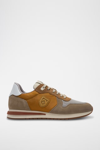 Baskets en nubuck - Beige