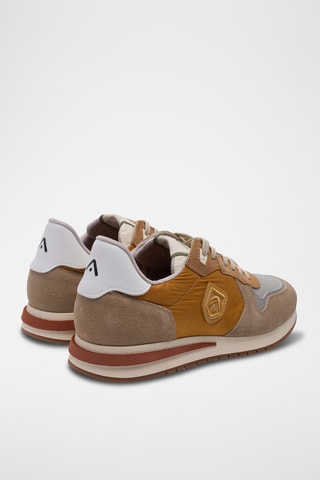 Baskets en nubuck - Beige