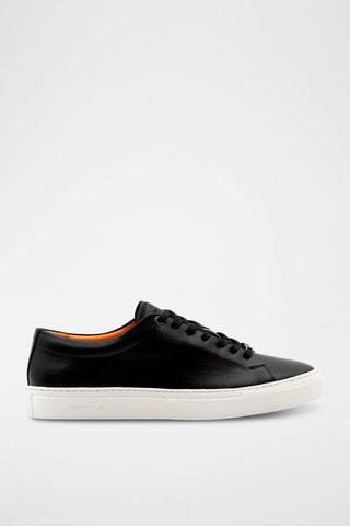 Leren Sneakers -Zwart - Zwart
