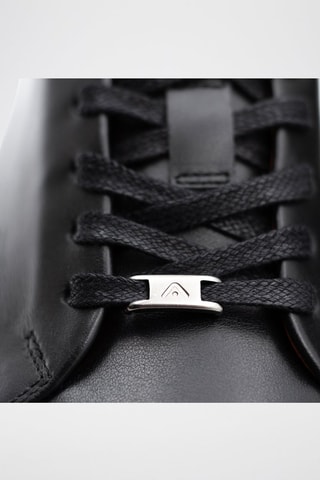Leren Sneakers -Zwart - Zwart