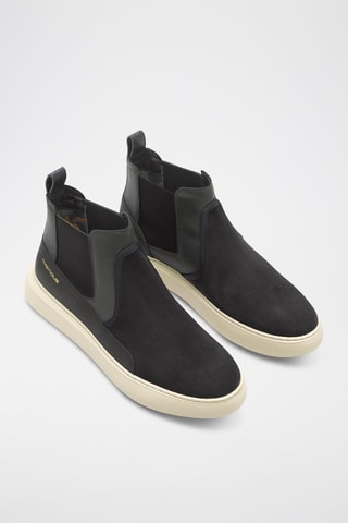 Leren Chelsea Boots - Marineblauw - Blauw