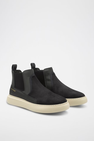 Leren Chelsea Boots - Marineblauw - Blauw