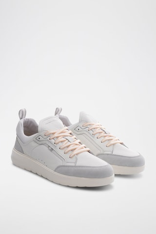 Leren Sneakers - Wit - Wit