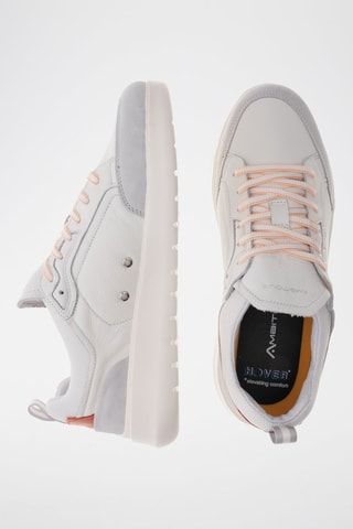 Leren Sneakers - Wit - Wit