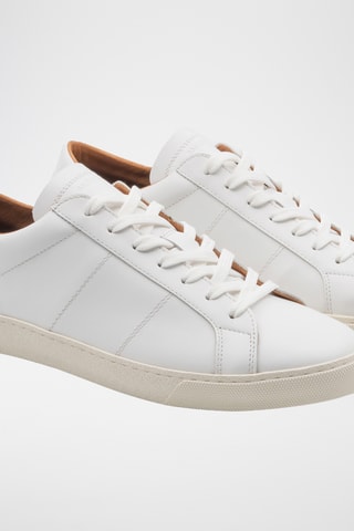 Baskets en cuir - Blanc